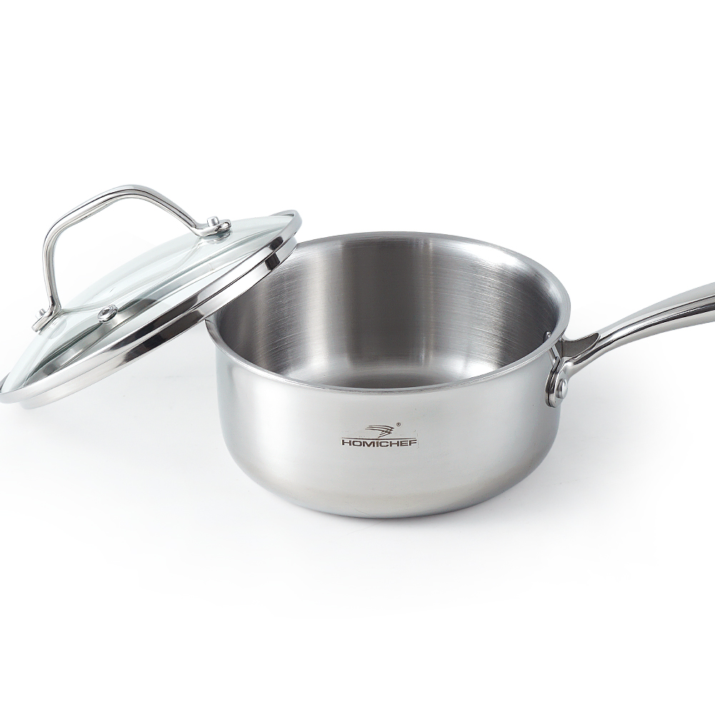 HOMI CHEF ECOLOGICAL STAINLESS STEEL COOKWARE – HOMICHEF - Saucepan